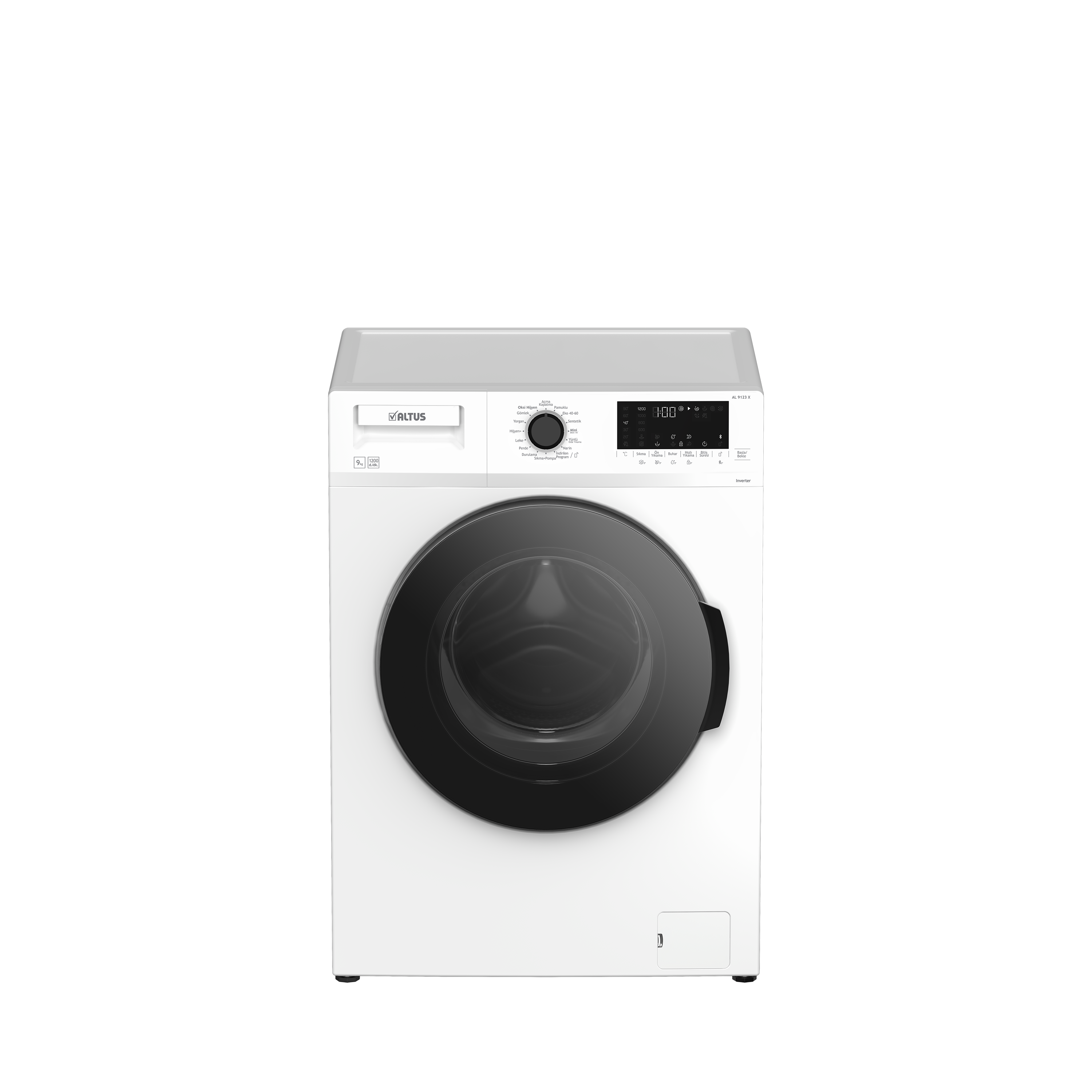 ALTUS AL9123X 9 KG ÇAMAŞIR MAKİNESİ