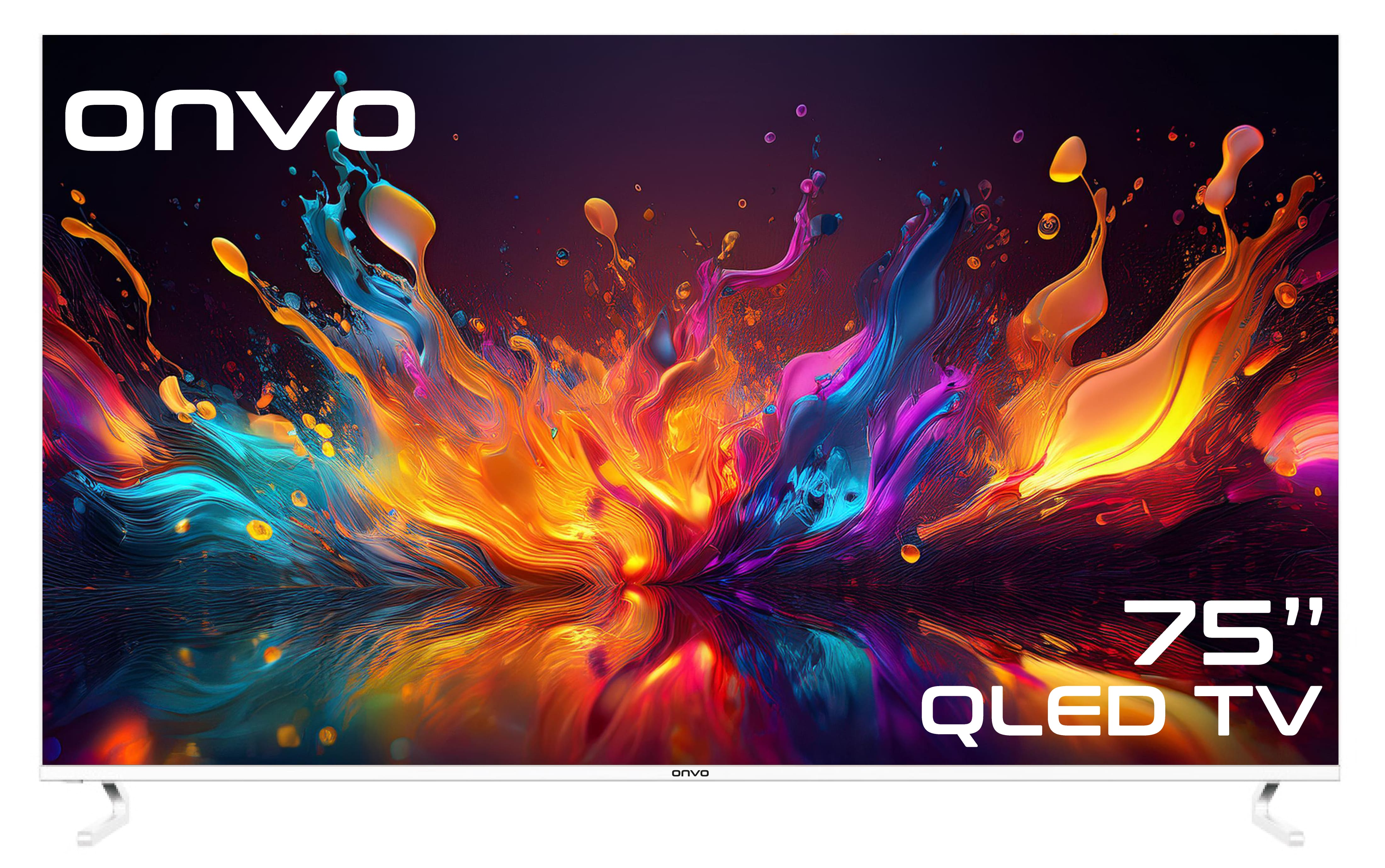 ONVO 75OVF9000UQ 75 İNÇ QLED GOOGLE TV
